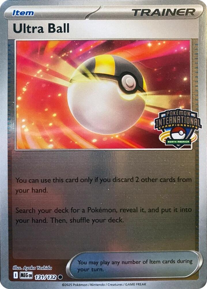 Ultra Ball - 131/132 (North America International Championship), League & Championship Cards 131/132