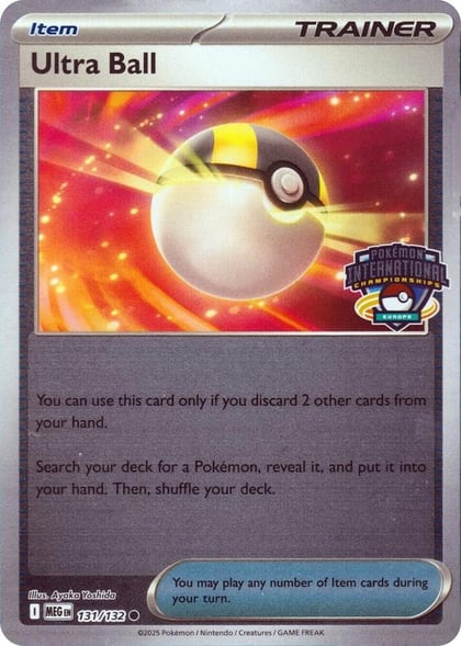 Ultra Ball - European International Championship, League & Championship Cards 131/132
