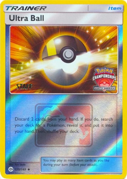 Ultra Ball - 135/149 (North America Championships) [Staff], League & Championship Cards 135/149