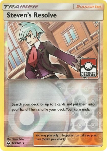Steven's Resolve - 145/168 (Pokemon League), League & Championship Cards 145/168