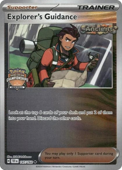 Explorer's Guidance - 147/162 (Regional Championships), League & Championship Cards 147/162