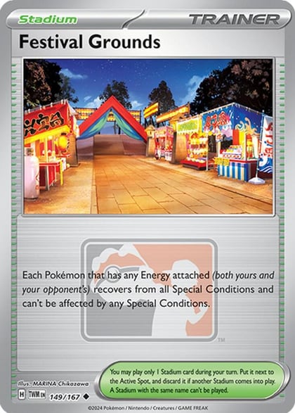 Festival Grounds - 149/167 (League Promo), League & Championship Cards 149/167