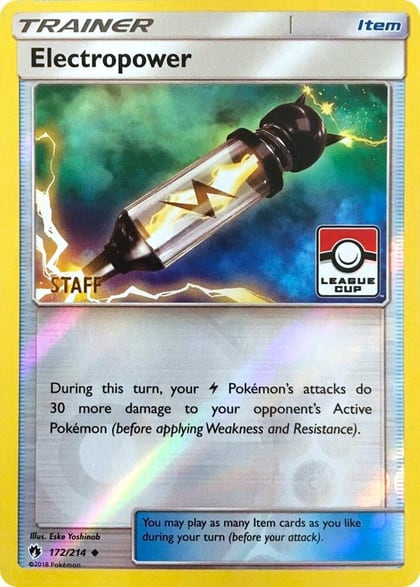 Electropower - 172/214 (League Cup) [Staff], League & Championship Cards 172/214