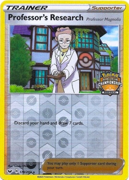 Professor's Research [Professor Magnolia] - 178/202 (Regional Championships), League & Championship Cards 178/202