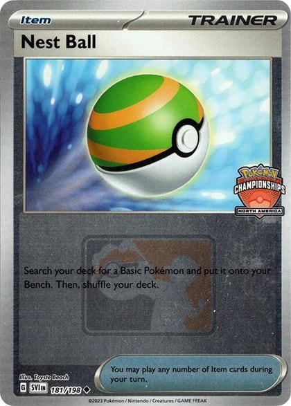 Nest Ball - 181/198 (North America Championships), League & Championship Cards 181/198