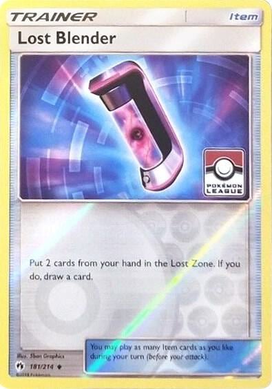Lost Blender - 181/214 (Pokemon League), League & Championship Cards 181/214