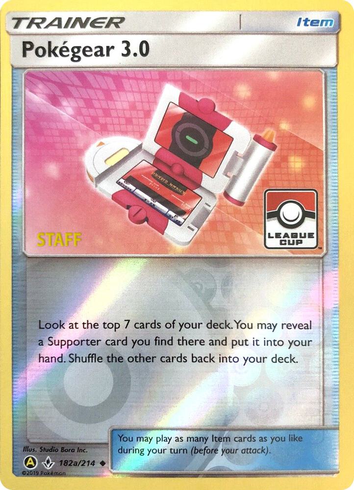 Pokegear 3.0 - 182a/214 (League Cup) [Staff], League & Championship Cards 182a/214