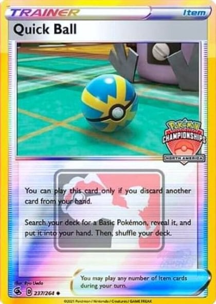 Quick Ball - 237/264 (North America Championships), League & Championship Cards 237/264