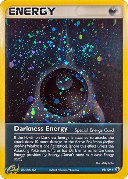 Darkness Energy (Special) - 93/109 (Cosmos Holo), League & Championship Cards 93/109