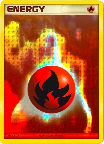 Fire Energy (2006-2007 League Promo), League & Championship Cards P125655