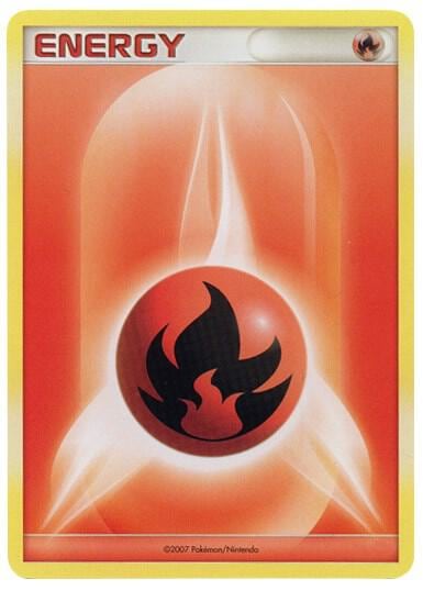Fire Energy (2007 Unnumbered D/P Style Non-Holo), League & Championship Cards P131071