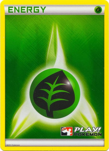 Grass Energy (2011 Play! Pokemon), League & Championship Cards P136750