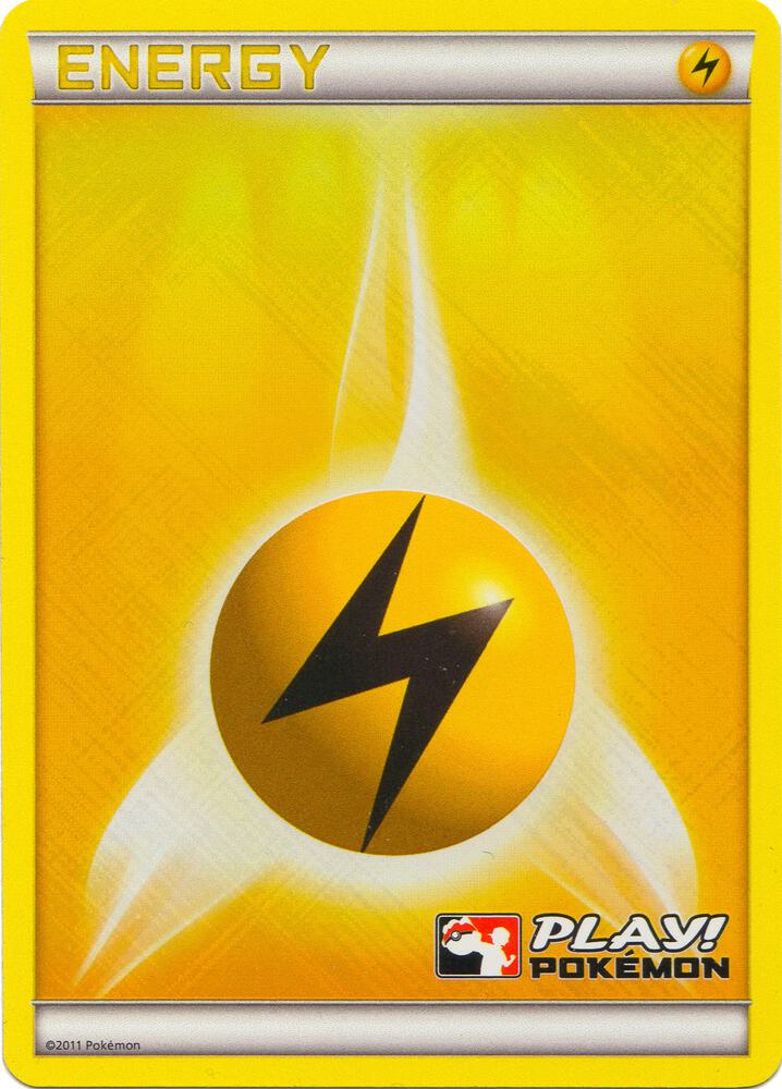 Lightning Energy (2011 Play! Pokemon), League & Championship Cards P136752