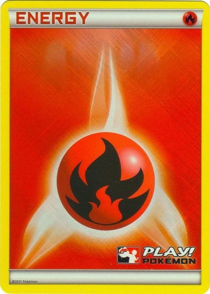 Fire Energy (2011 Play! Pokemon), League & Championship Cards P136755