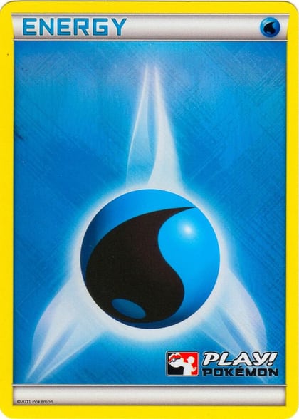 Water Energy (2011 Play! Pokemon), League & Championship Cards P136757