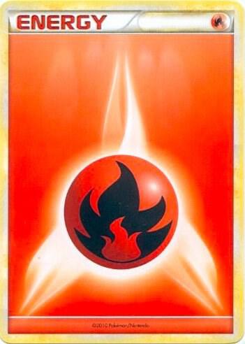 Fire Energy (2010 Unnumbered HGSS Style Non-Holo), League & Championship Cards P145555
