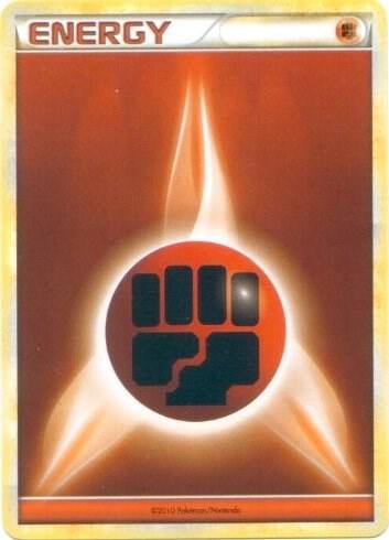 Fighting Energy (2010 Unnumbered HGSS Style Non-Holo), League & Championship Cards P145556