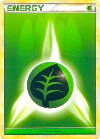Grass Energy (2010 Unnumbered HGSS Style Non-Holo), League & Championship Cards P145559