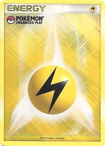 Lightning Energy (2009 Unnumbered POP Promo), League & Championship Cards P153250