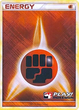 Fighting Energy (2010 Play! Pokemon), League & Championship Cards P153270