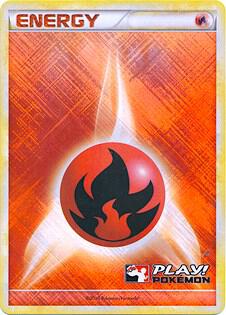 Fire Energy (2010 Play! Pokemon), League & Championship Cards P153271
