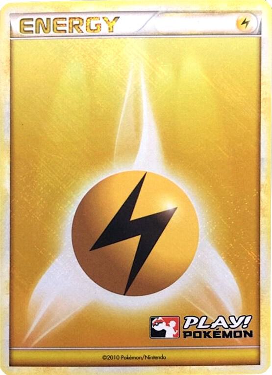 Lightning Energy (2010 Play! Pokemon), League & Championship Cards P153272