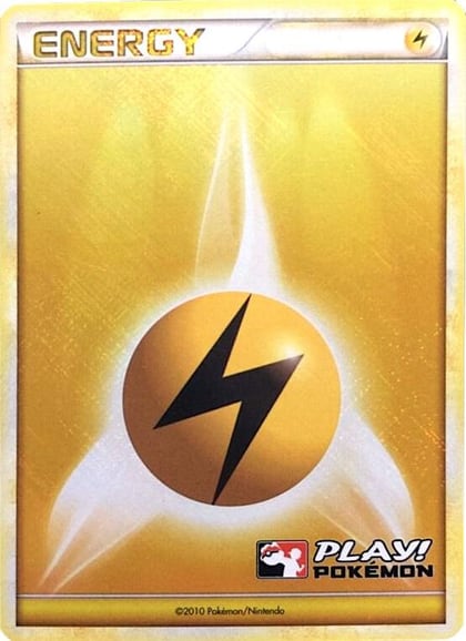 Lightning Energy (2010 Play! Pokemon), League & Championship Cards P153272