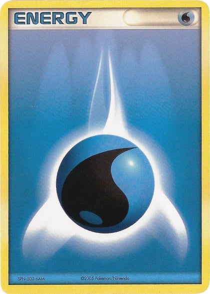 Water Energy (2005 Unnumbered), League & Championship Cards P178493
