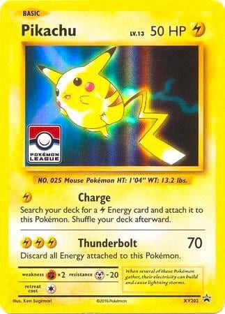 Pikachu - XY202 (Pokemon League), League & Championship Cards XY202