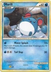 Marill (#24), HGSS Trainer Kit: Gyarados & Raichu 24/30