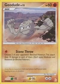 Geodude, DP Trainer Kit: Manaphy & Lucario 1/11