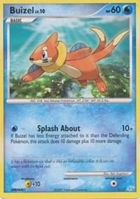 Buizel, DP Trainer Kit: Manaphy & Lucario 1/12