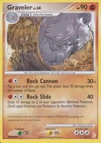 Graveler, DP Trainer Kit: Manaphy & Lucario 2/11