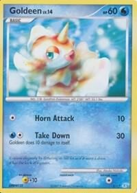 Goldeen, DP Trainer Kit: Manaphy & Lucario 3/12