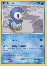Piplup, DP Trainer Kit: Manaphy & Lucario 5/12
