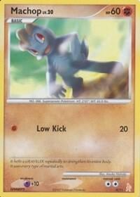 Machop, DP Trainer Kit: Manaphy & Lucario 5/11