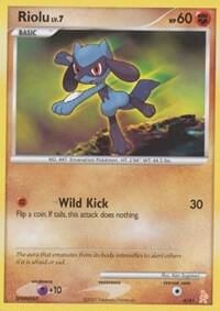 Riolu, DP Trainer Kit: Manaphy & Lucario 6/12
