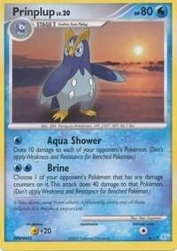 Prinplup, DP Trainer Kit: Manaphy & Lucario 6/12