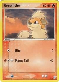 Growlithe, EX Trainer Kit 2: Plusle & Minun 4/12