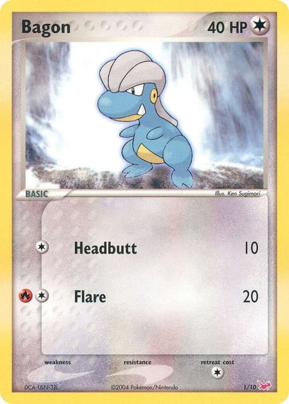Bagon, EX Trainer Kit 1: Latias & Latios 1/10