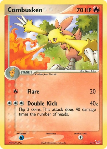 Combusken, EX Trainer Kit 1: Latias & Latios 2/10