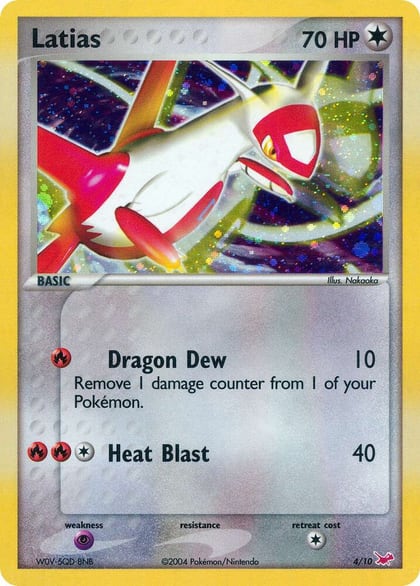 Latias, EX Trainer Kit 1: Latias & Latios 4/10