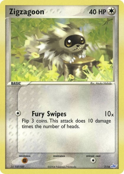 Zigzagoon, EX Trainer Kit 1: Latias & Latios 7/10