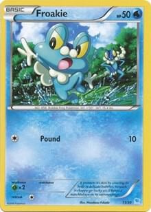 Froakie (11), XY Trainer Kit: Pikachu Libre & Suicune 11/30