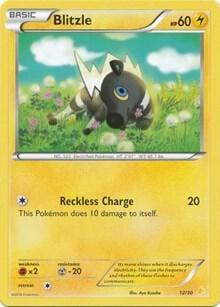 Blitzle (12), XY Trainer Kit: Pikachu Libre & Suicune 12/30