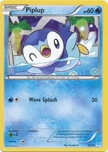 Piplup, XY Trainer Kit: Pikachu Libre & Suicune 16/30