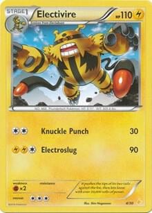 Electivire (25), XY Trainer Kit: Pikachu Libre & Suicune 25/30