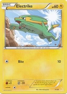 Electrike (28), XY Trainer Kit: Pikachu Libre & Suicune 28/30