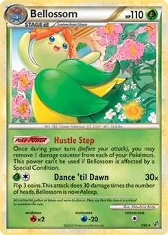 Bellossom - 1/90 (HGSS Undaunted), Deck Exclusives 001/090