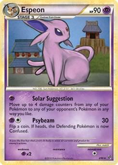 Espeon - 2/90 (HGSS Undaunted), Deck Exclusives 002/090